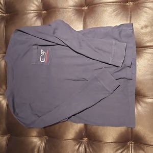 Vineyard Vines Christmas long sleeve T-shirt navy child M